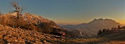 69 Costiera Cimetto-Foppazzi-Grem e Alben nella luce e nei colori del tramonto